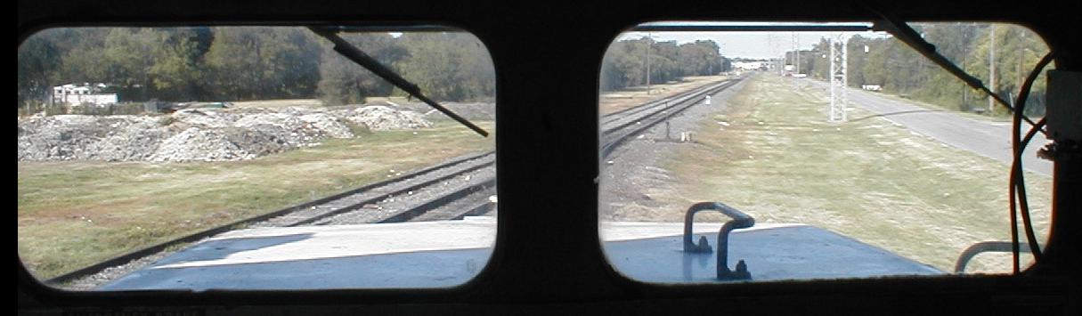 View from the cab